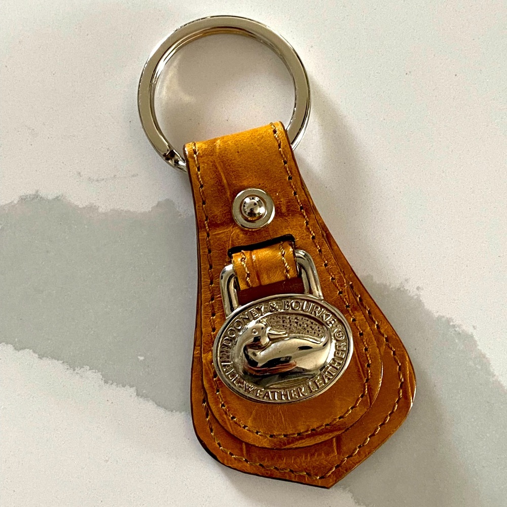 Vintage Leather Key Chain NWOT